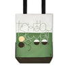 Abstract art tote bag displaying a Sophie Taeuber Arp artwork.