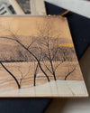 Art bag printed with a tree painting by Léon Spilliaert.